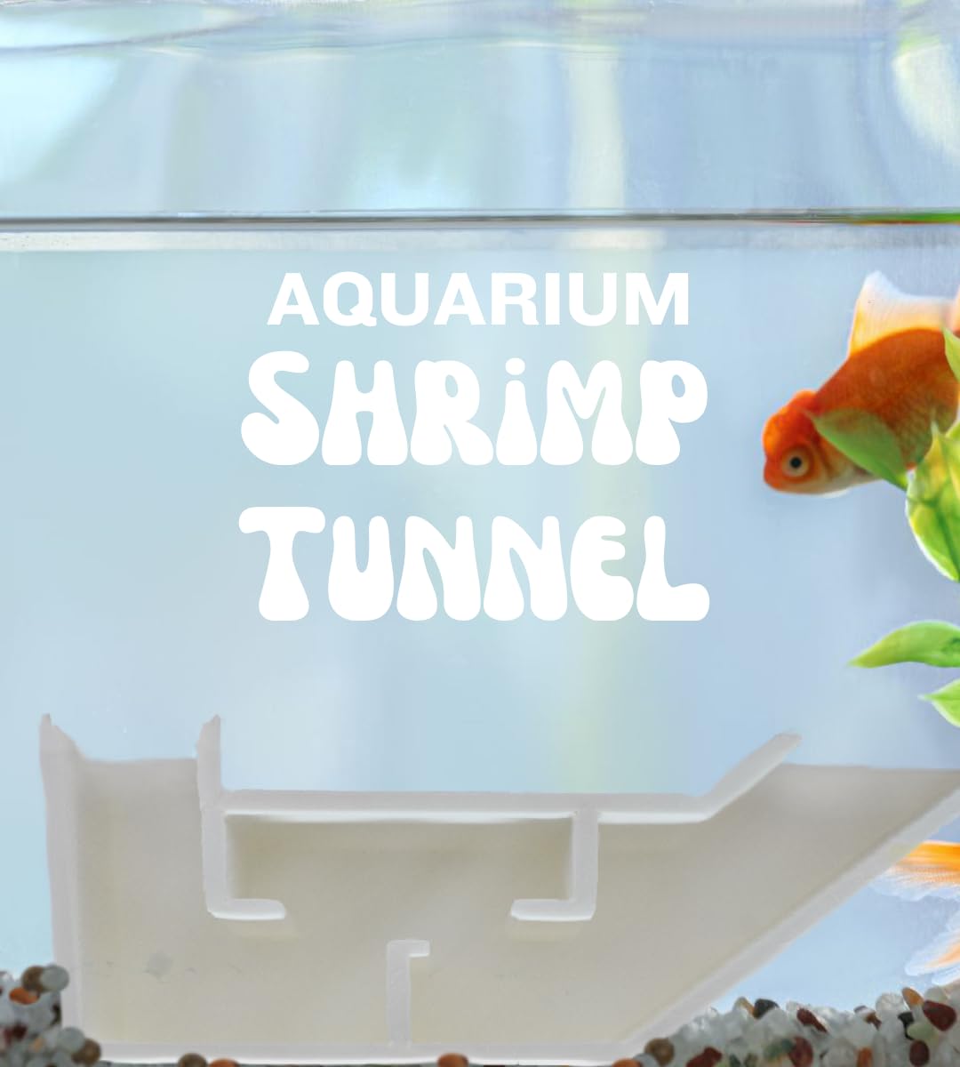 Chatelet Aquarium Underground Tunnel | Fish & Shrimp Hideout for Aquariums | Unique Underground Viewing Tunnel | Made in USA