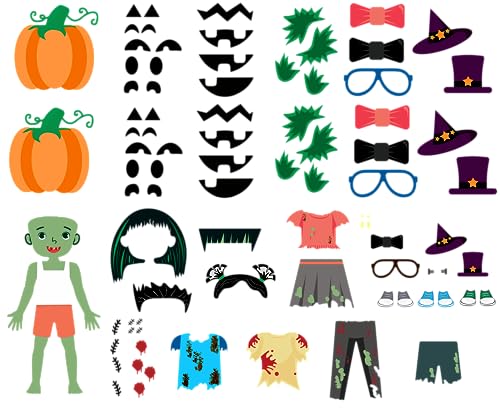 Halloween Customizable Sticker Sheet - Parent