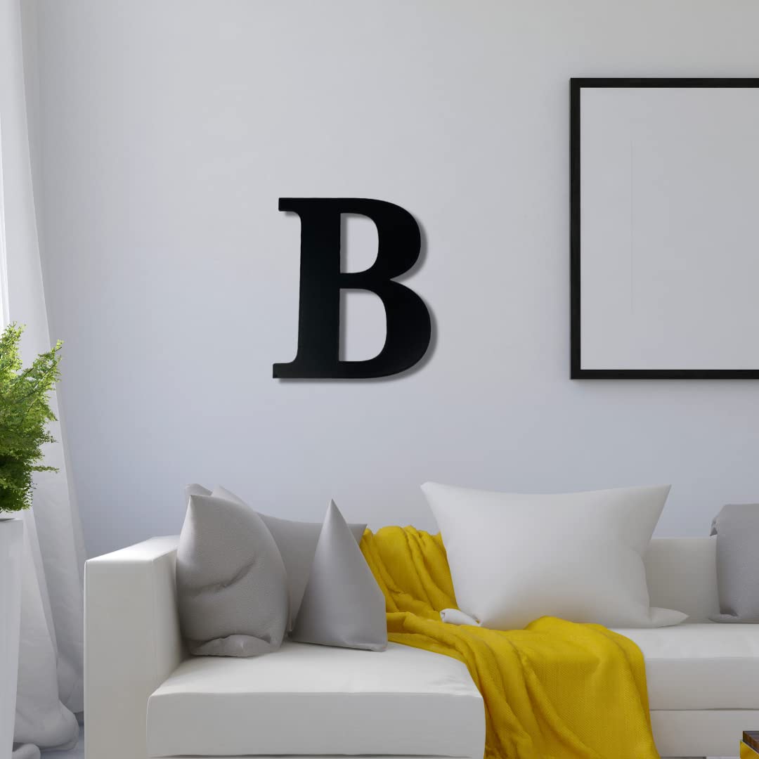 Alphabet Wall Sign Lettering - Decorative 3D Printed Home Sign - Personalize your Living Room and Bedroom Wall - Letter Symbol Wall Decor