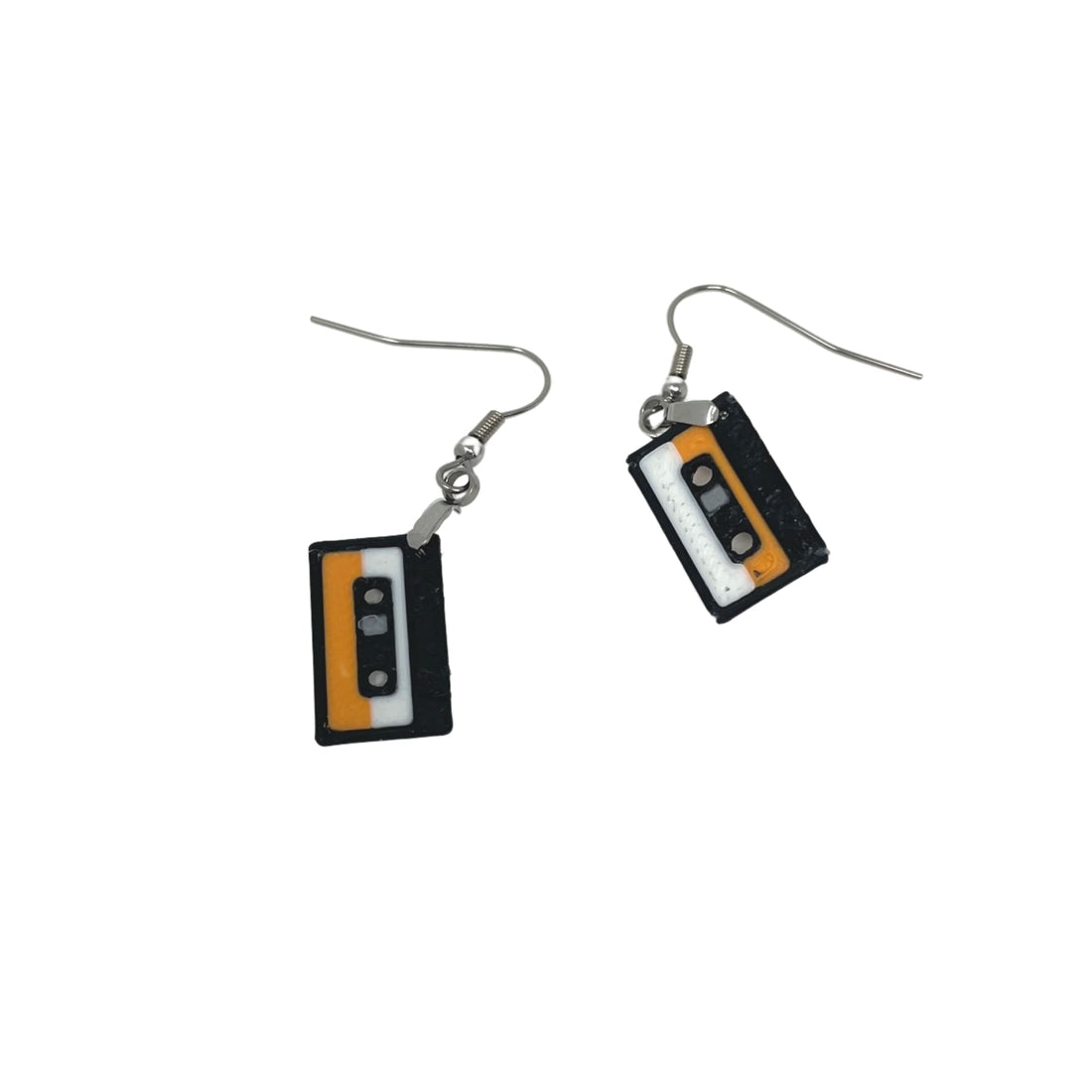 Chatelet Floppy Disk Replica Earrings Set | 90s Party Costume Essentials | Set of Two Floppy Disk Earrings | Made in USA