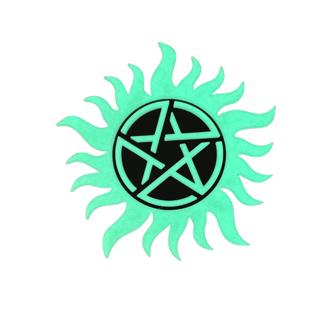 Supernatural Glow in The Dark Fridge Magnet - Supernatural Merchandise Perfect for Fans of The Show