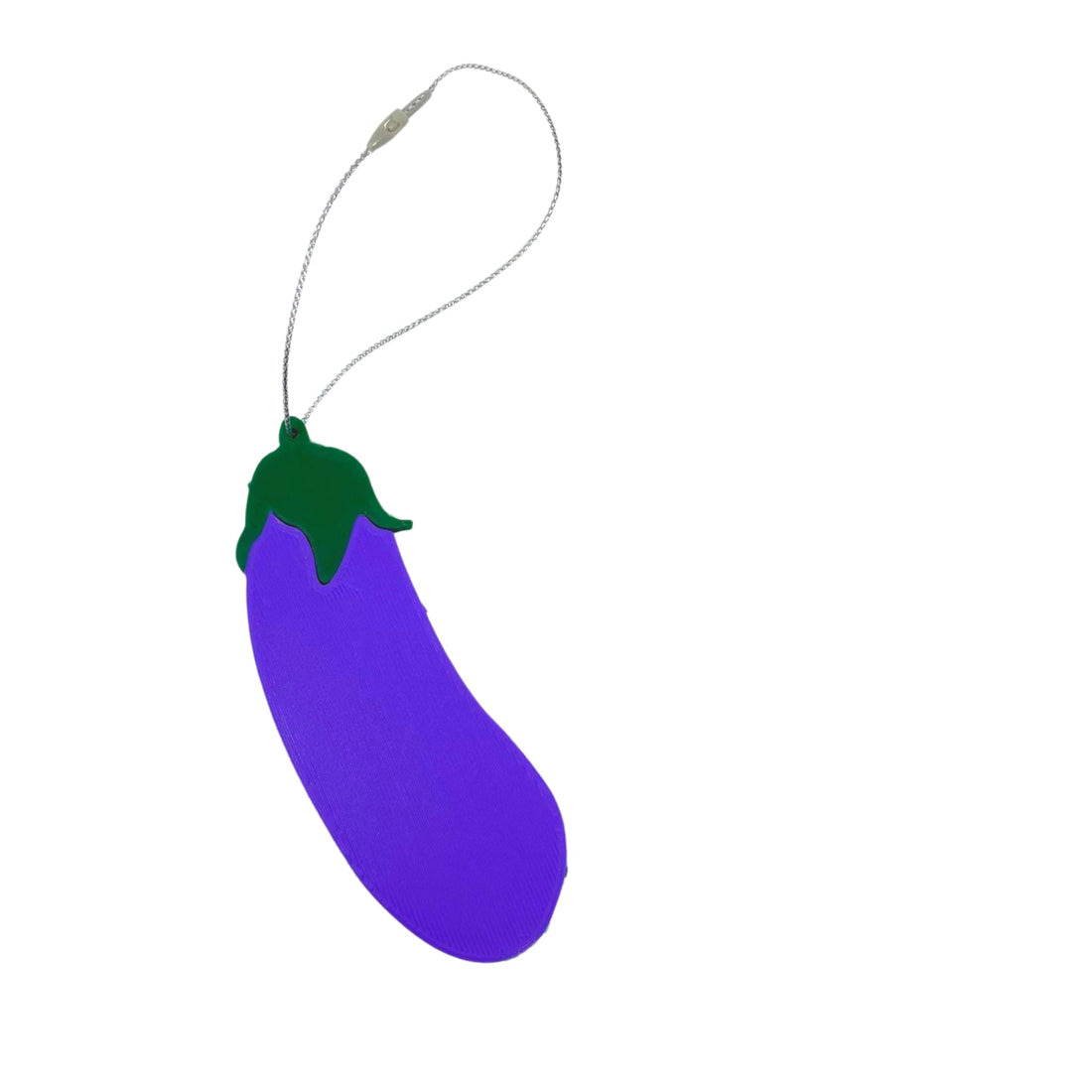 Eggplant Emoji Christmas Ornament - Perfect Holiday Decoration or Gag Gift - Decorate Your Christmas Tree with The Iconic Eggplant Emoji!