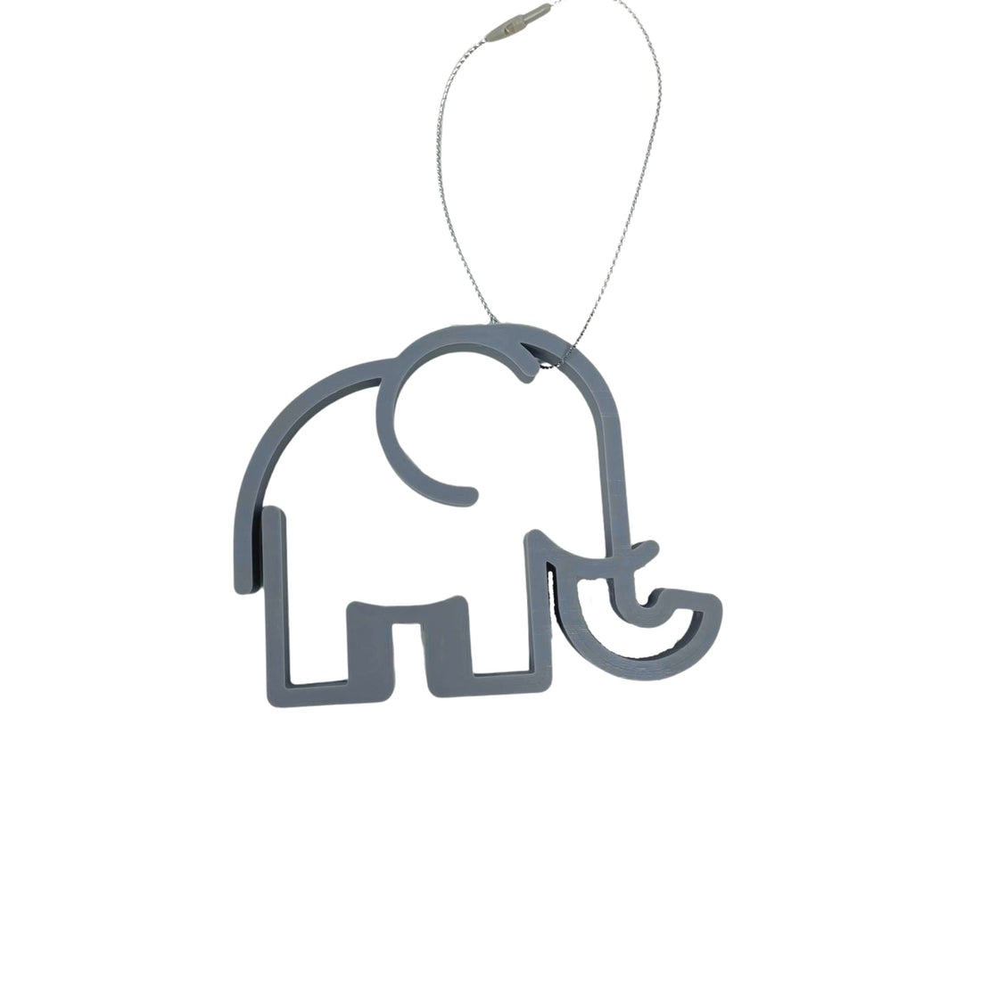 Elephant Christmas Ornament - Decorative Christmas Ornament - Decorative Holiday Ornament - Made in The USA