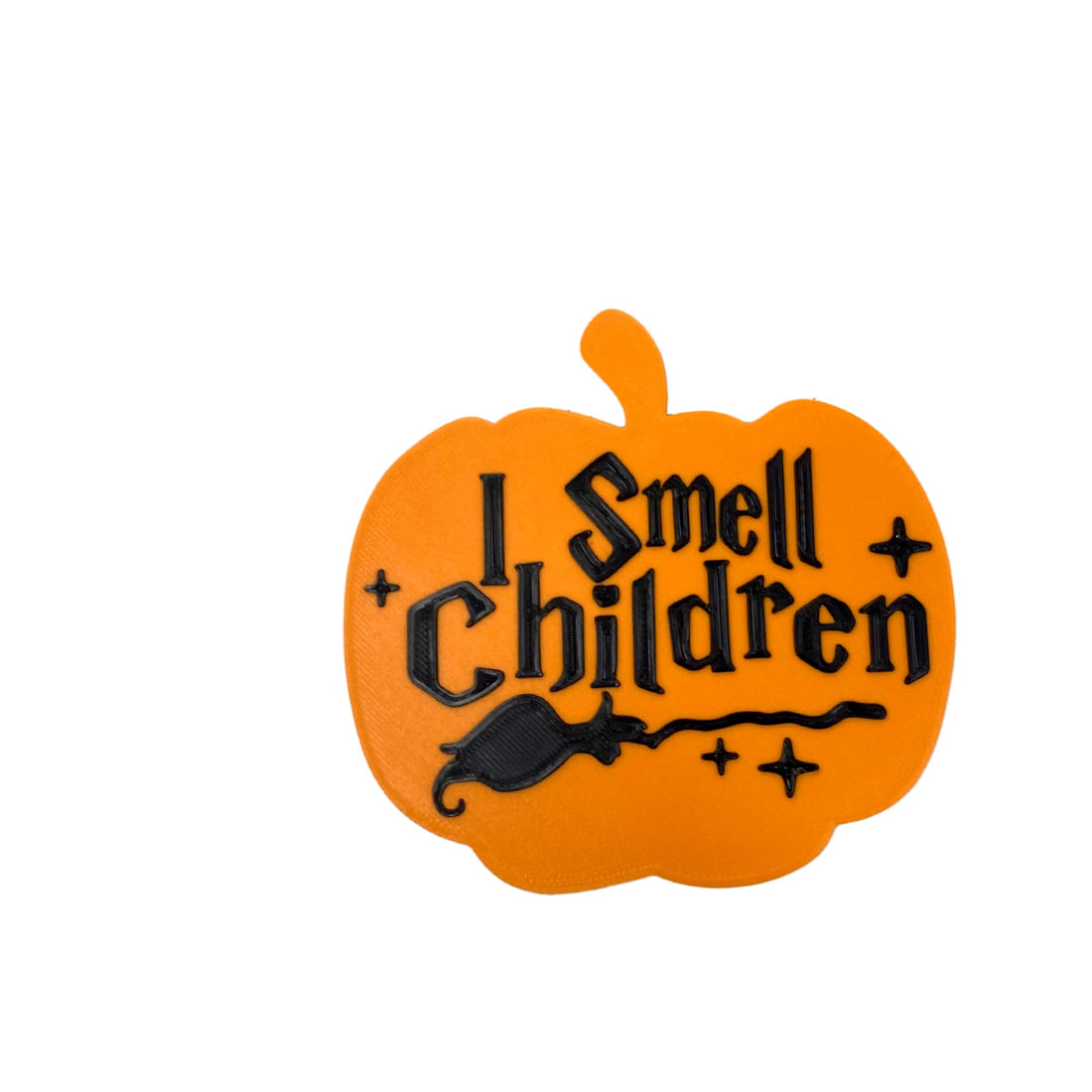 I Smell Children Pumpkin Fridge Magnet - Hocus Pocus Inspired Magnet for Halloween or Spooky Party Decoration - Made in USA! Pumpkin