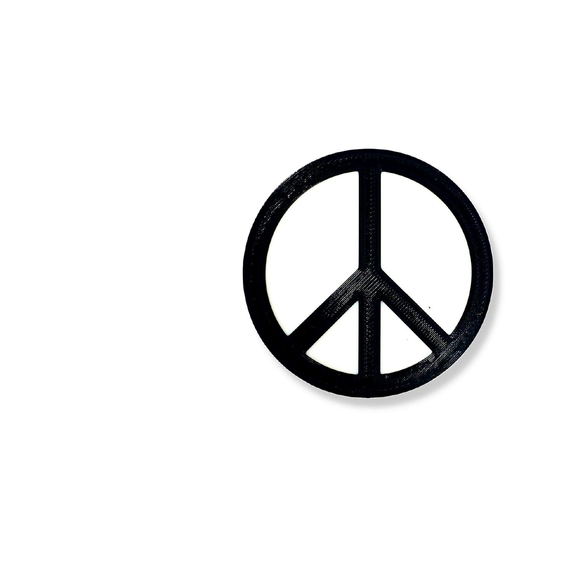 BOGLETS - Peace Sign Charm Compatible with Bogg Bags, Simply Southern and Other Similar Tote Bags.