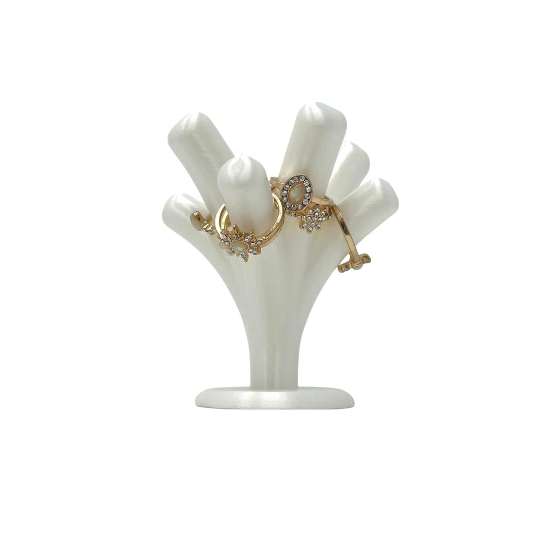 Jewelry Ring Display - Pink Tree - 8 Branch Ring Display Organizer for Women