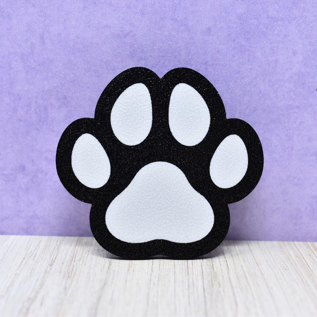 FRESHe BAGLETS - Dog Paw Charm - Decorative Charm Accessories Compatible with Bogg Bags, Simply Southern and other Tote Bags - Made in USA Dog Paw