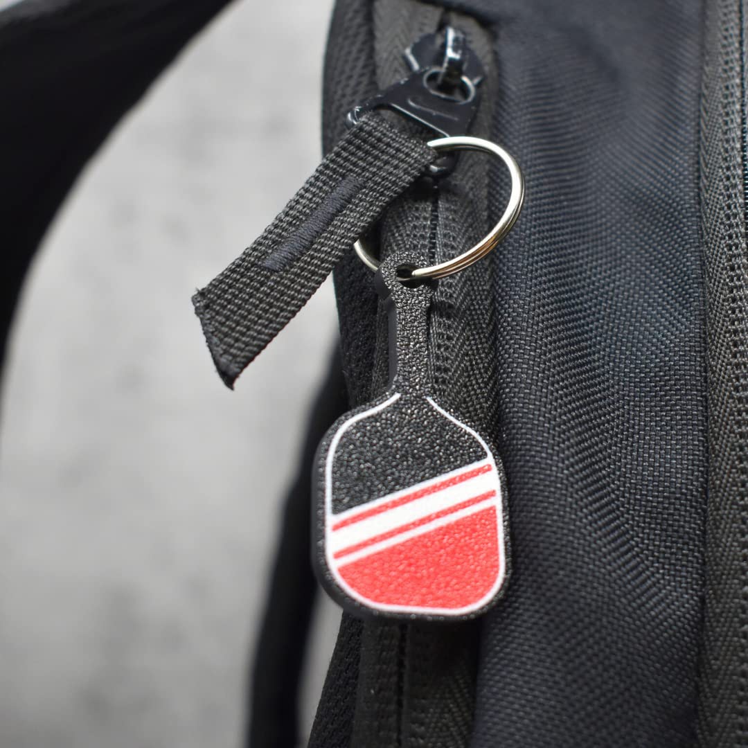 FRESHe Pickleball Keychain red