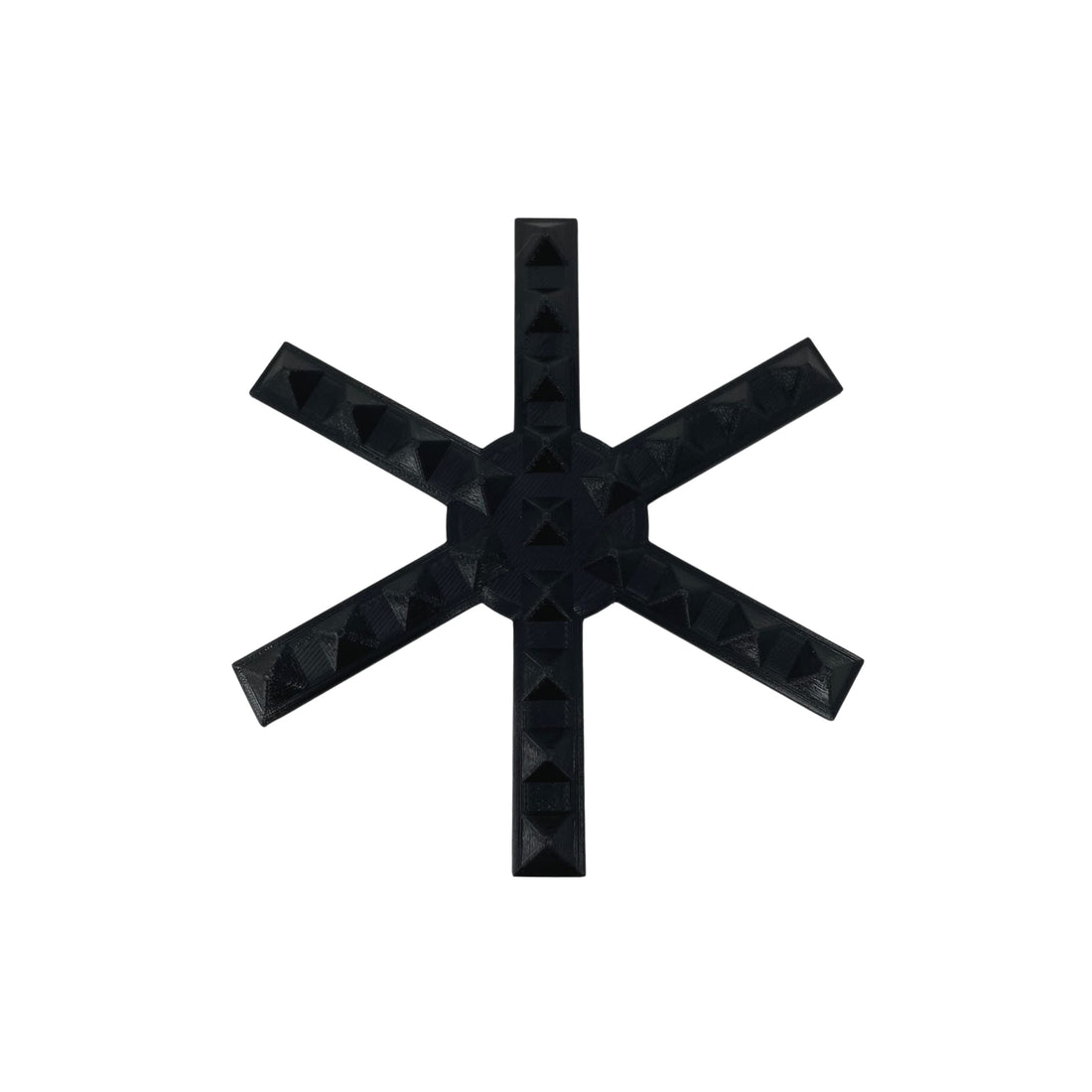 Snowboard Stomp Pad - Snowflake Spike Pattern - Specialized Stomp Pad Designed for Better Grip & Adhesion to Snowboards