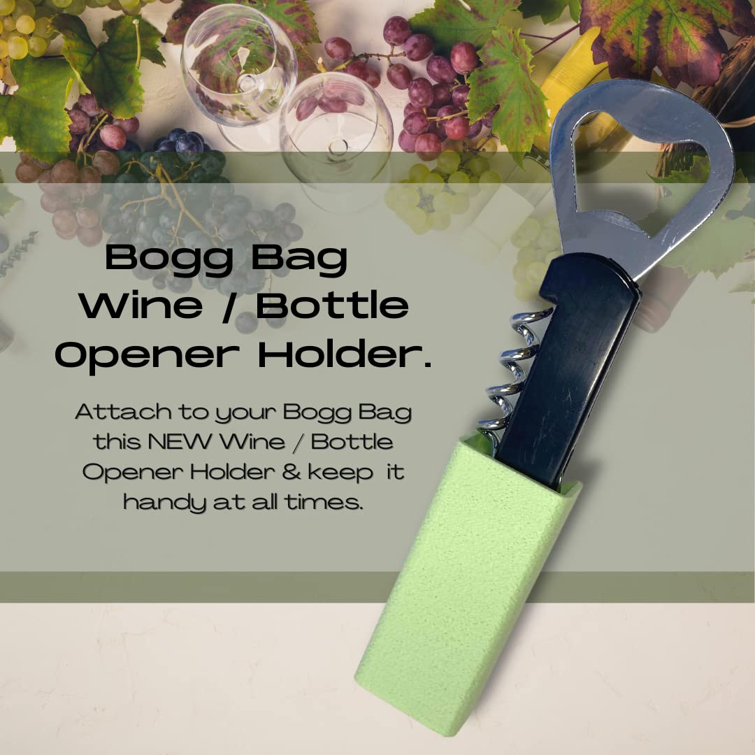 BOGLETS - Wine & Bottle Opener Charm Accessory Compatible with Bogg Bags - Keep a Wine Opener Handy with your Tote Bag