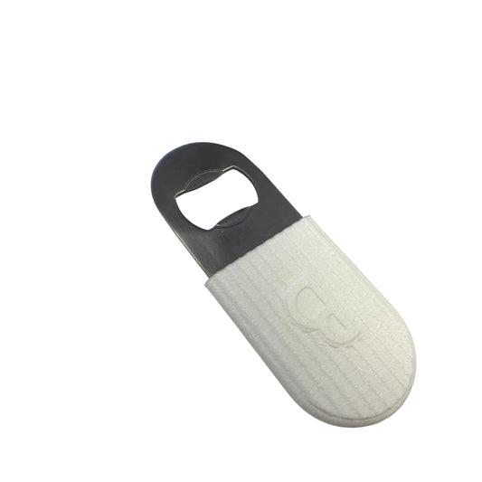 BOGLETS PREMIUM - Bottle Opener New 2023 Edition Accessory Charm - Decorative Accessories Compatible with Bogg Bags, Simply Southern and other Tote Bags. White