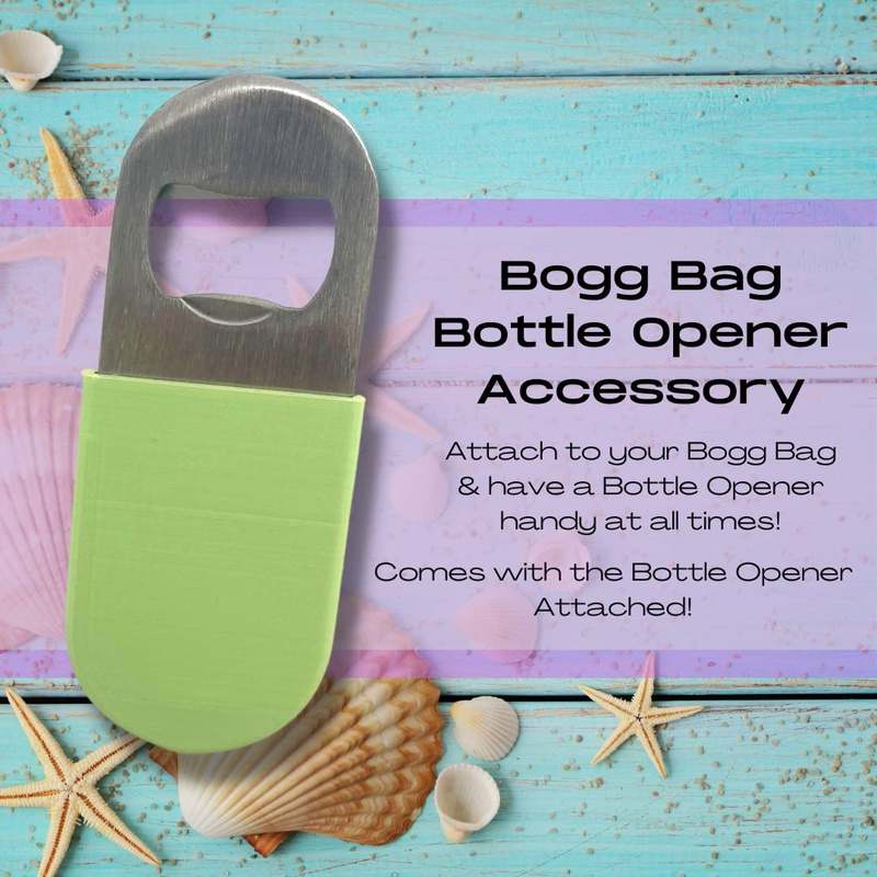 BOGLETS - Bottle Opener Charm Accessory For Bogg Bags - Keep a Bottle Opener Handy with your Tote Bag - Multiple Color Options - Made in the USA