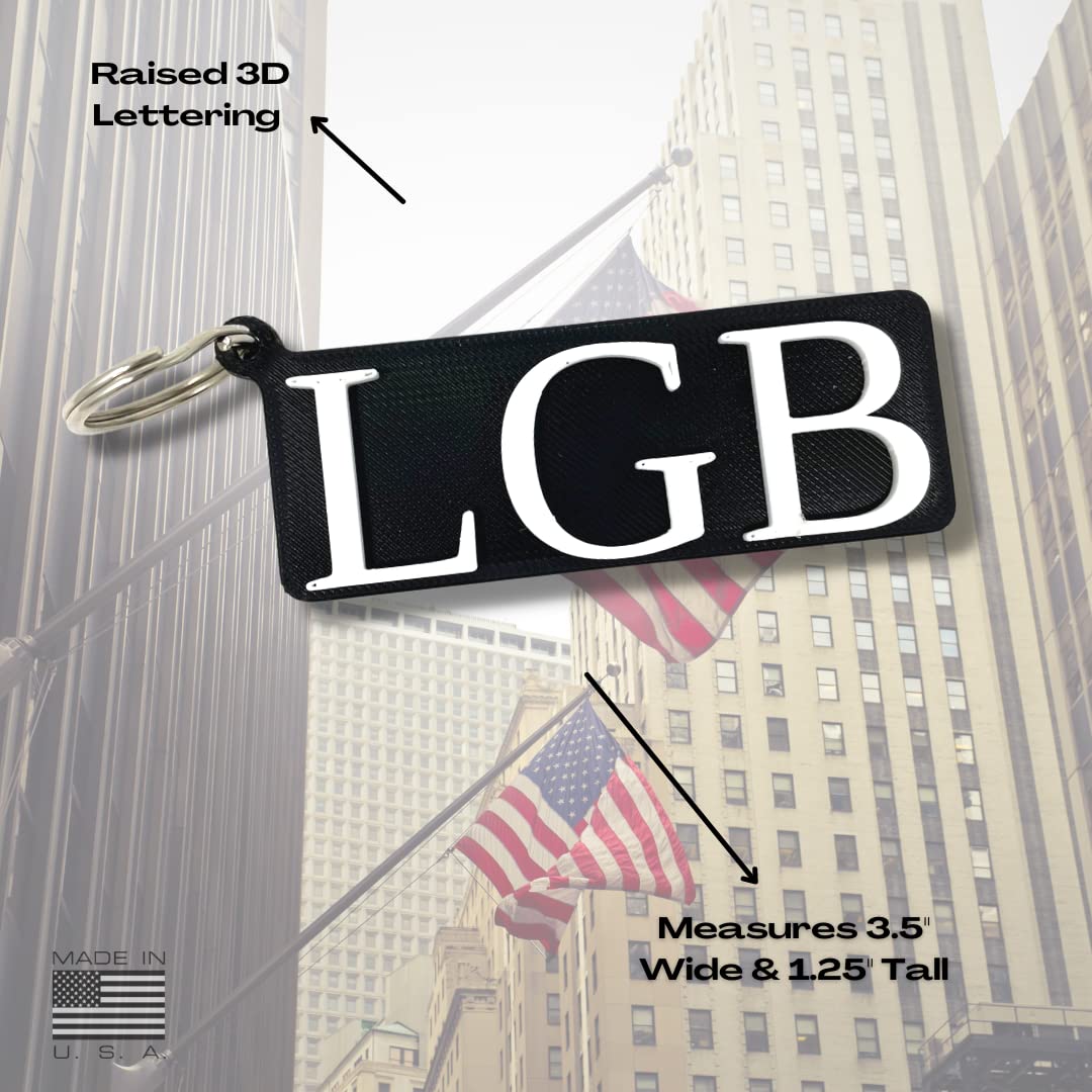 LGB Keychain - Bring the 2021 Meme of the Year to Life with this LGB Keychain - Proudly Made in the USA!