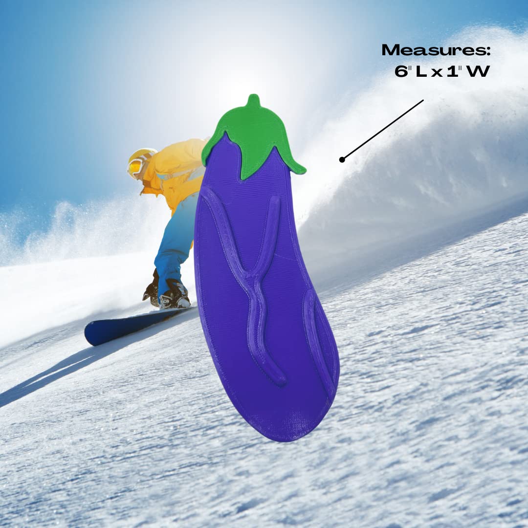 FRESHe Snowboard Stomp Pad - Low Profile Spike Pattern - Specialized Stomp Pad Designed for Better Grip & Adhesion to Snowboards - Black