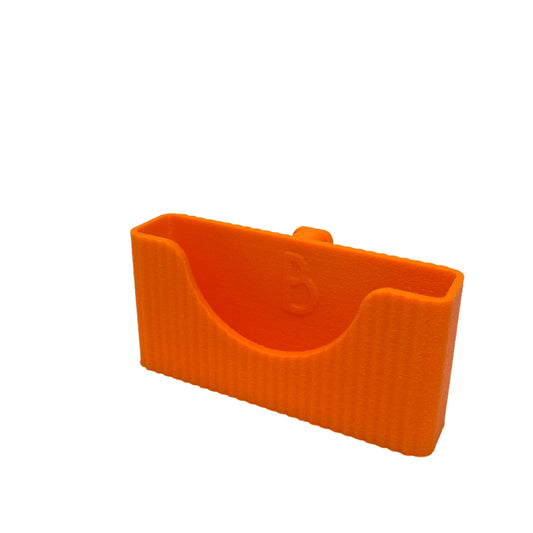 Boglets PREMIUM - Wallet Holder Accessories - Premium Collection - Compatible with Bogg Bag, Simply Southern & other Tote Bags - Decorative Accessories & Organizers - Made in USA - Orange