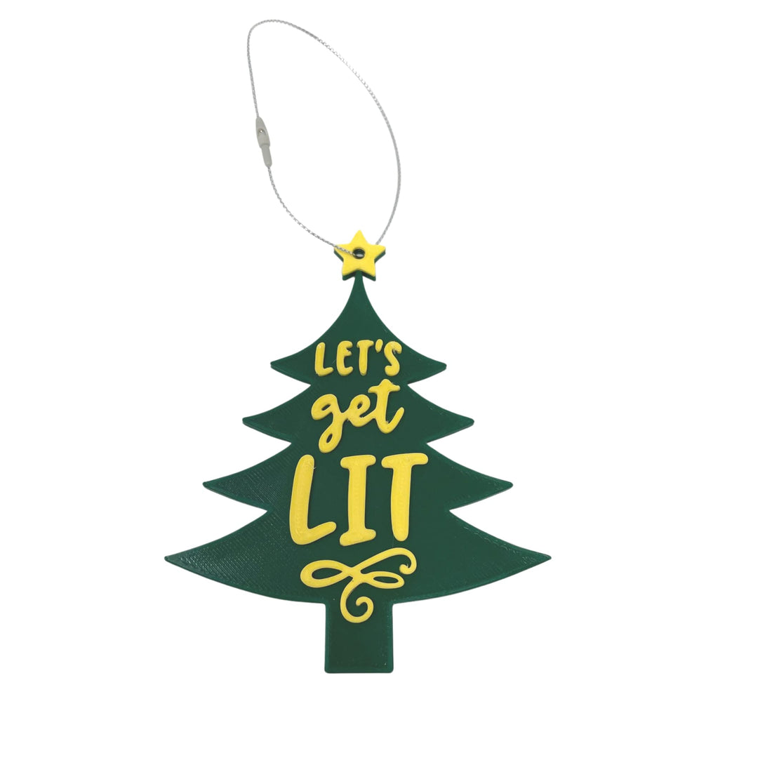 Christmas Ornament - Perfect Holiday Decoration or Gift - Decorate Your Christmas Tree! - Made in The US!