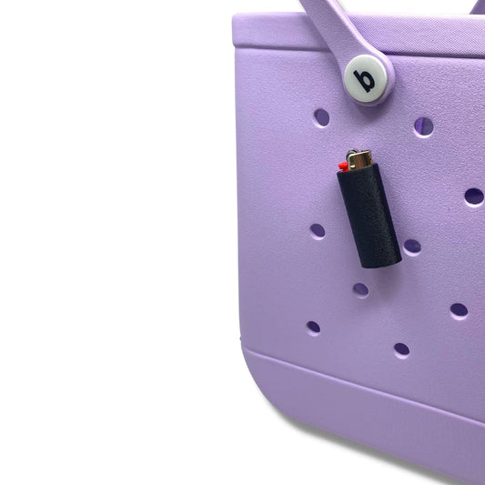 BOGLETS - Case for Lighter Charm Accessory Compatible with Bogg Bags - Keep Lighter Handy with your Tote Bag - Fits on the Inside or Outside of the Bag - Multiple Color Options!