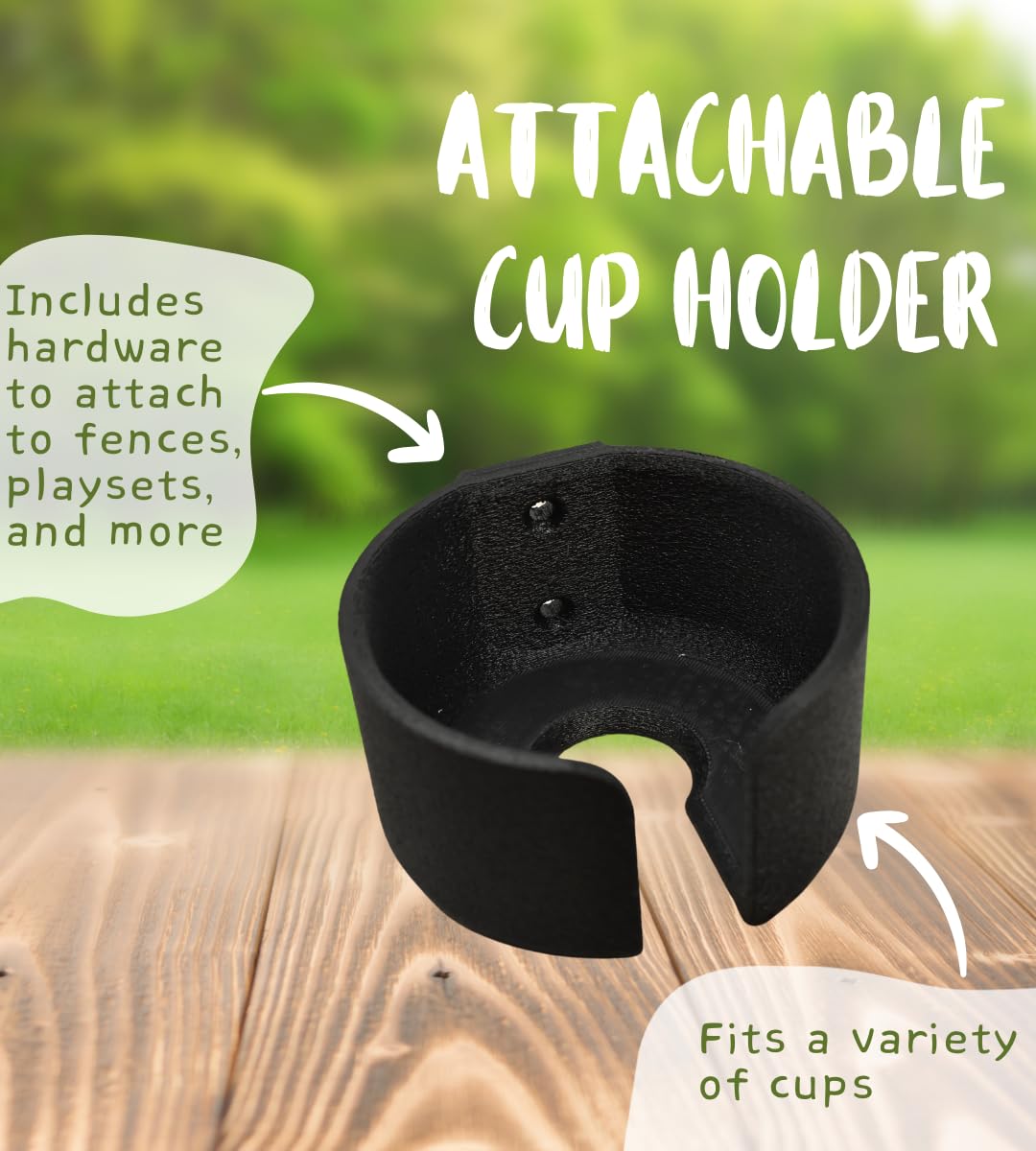 Attachable Fence Cupholder - Parent