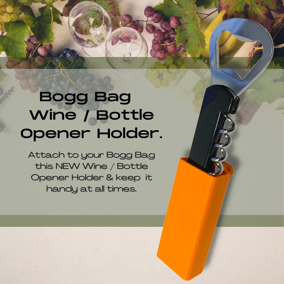 BOGLETS - Wine & Bottle Opener Charm Accessory Compatible with Bogg Bags - Keep a Wine Opener Handy with your Tote Bag