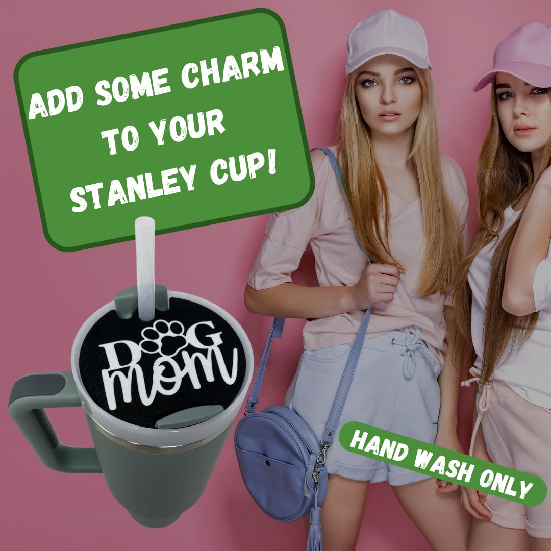 BAGLETS - Topper Charms Compatible with Stanley Cups | Customize Tumblers with Cute Charms | Easily Removable & Interchangeable | Made in USA