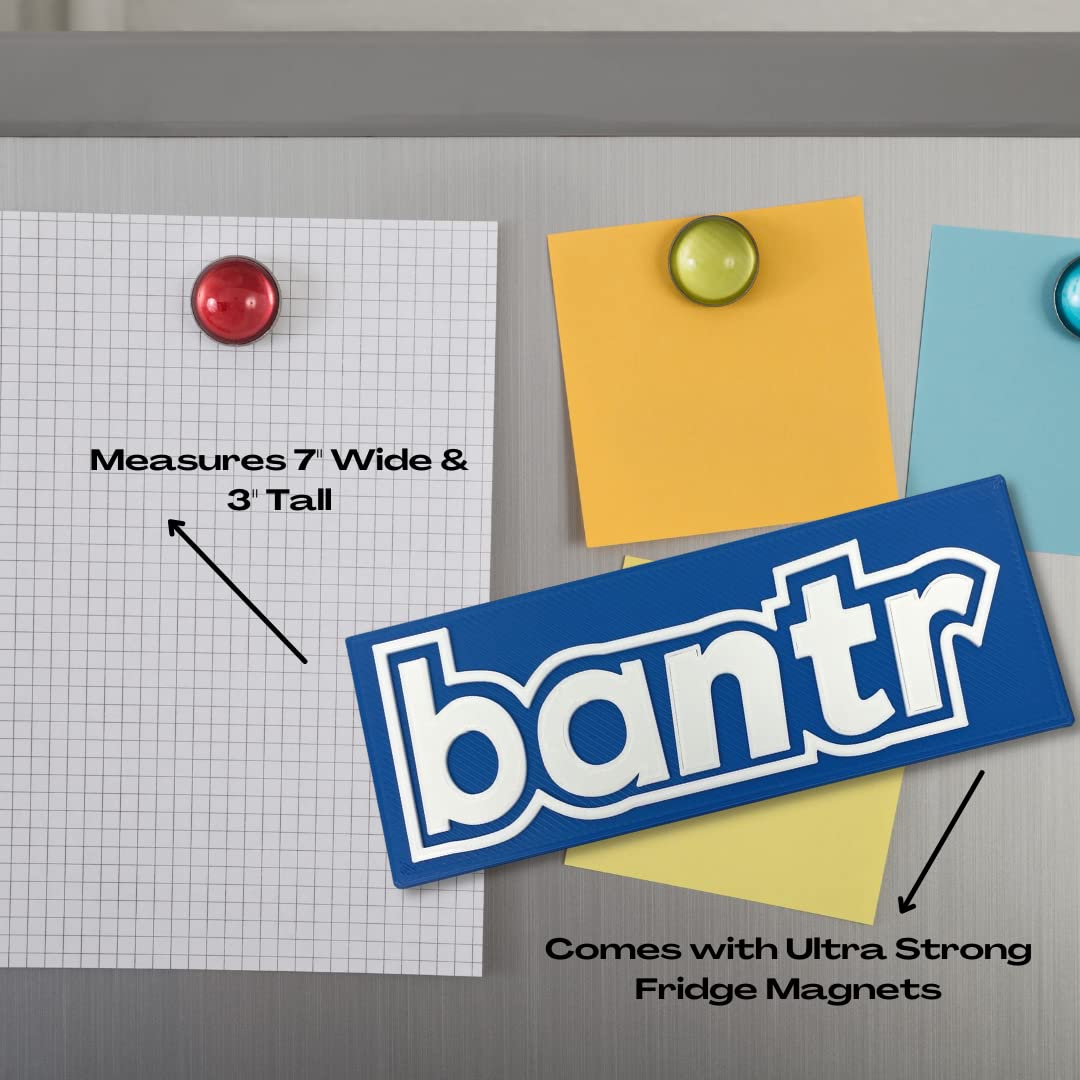 Coach Lasso Bantr Fridge Magnet - Perfect for Fans of The New Hit Show - Bantr Dating App Reimagined as a Magnet!