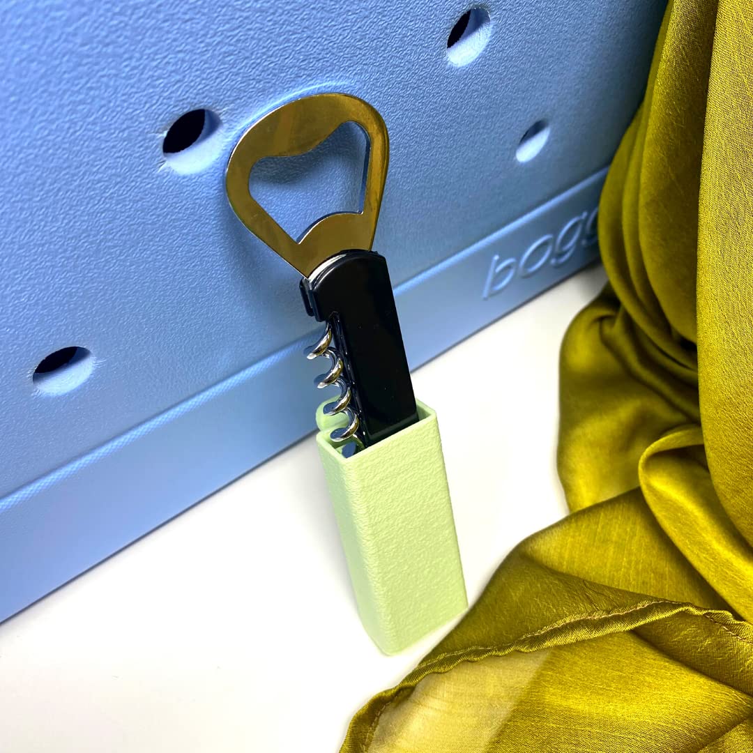 BOGLETS - Wine & Bottle Opener Charm Accessory Compatible with Bogg Bags - Keep a Wine Opener Handy with your Tote Bag