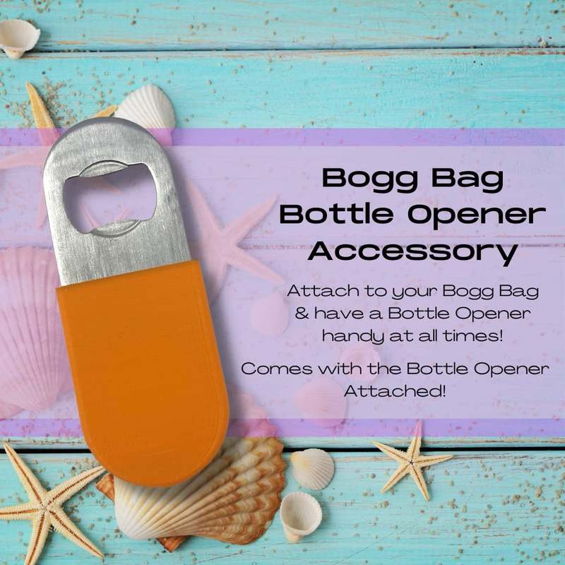 BOGLETS - Bottle Opener Charm Accessory For Bogg Bags - Keep a Bottle Opener Handy with your Tote Bag - Multiple Color Options - Made in the USA