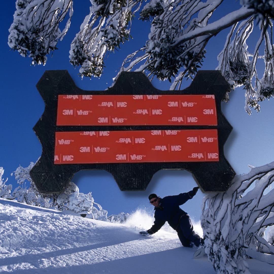 Snowboard Stomp Pad - Hexagon Pattern - Specialized Stomp Pad Designed for Better Grip & Adhesion to Snowboards