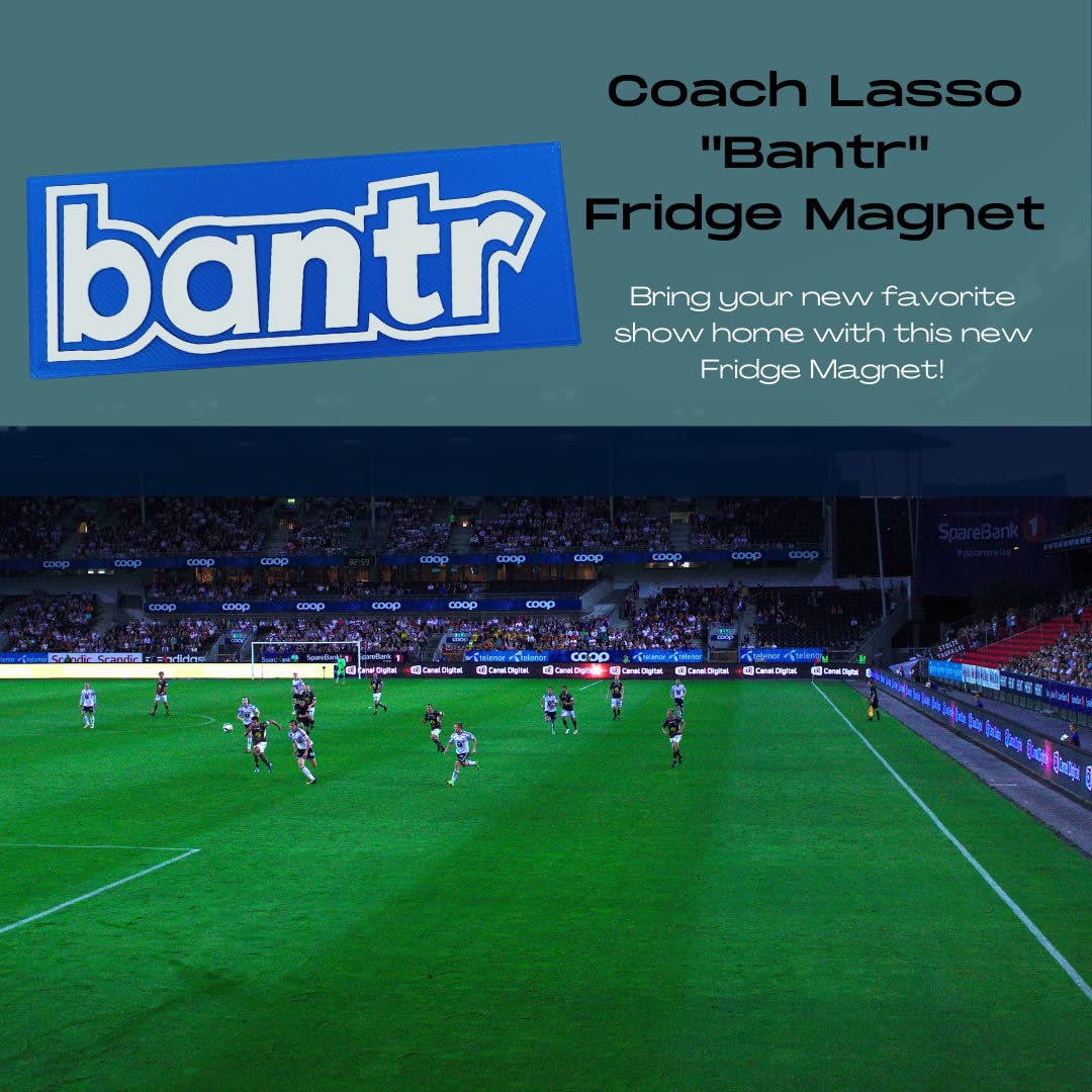 Coach Lasso Bantr Fridge Magnet - Perfect for Fans of The New Hit Show - Bantr Dating App Reimagined as a Magnet!