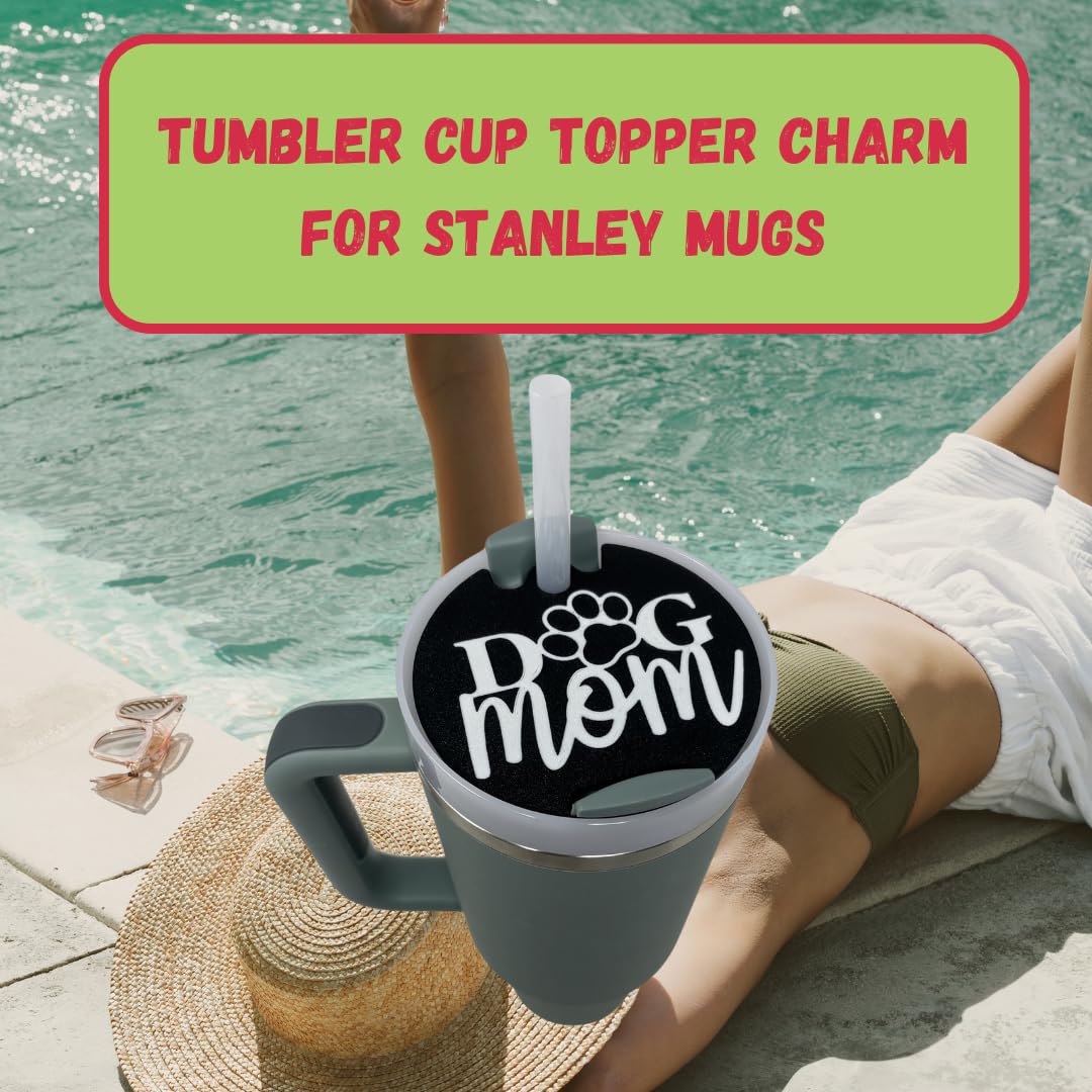 BAGLETS - Topper Charms Compatible with Stanley Cups | Customize Tumblers with Cute Charms | Easily Removable & Interchangeable | Made in USA