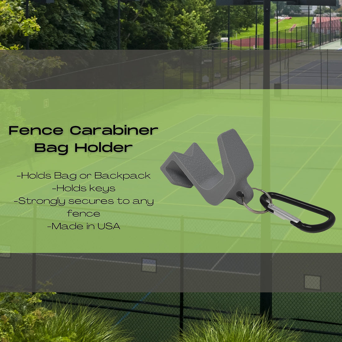 Carabiner Fence Holder