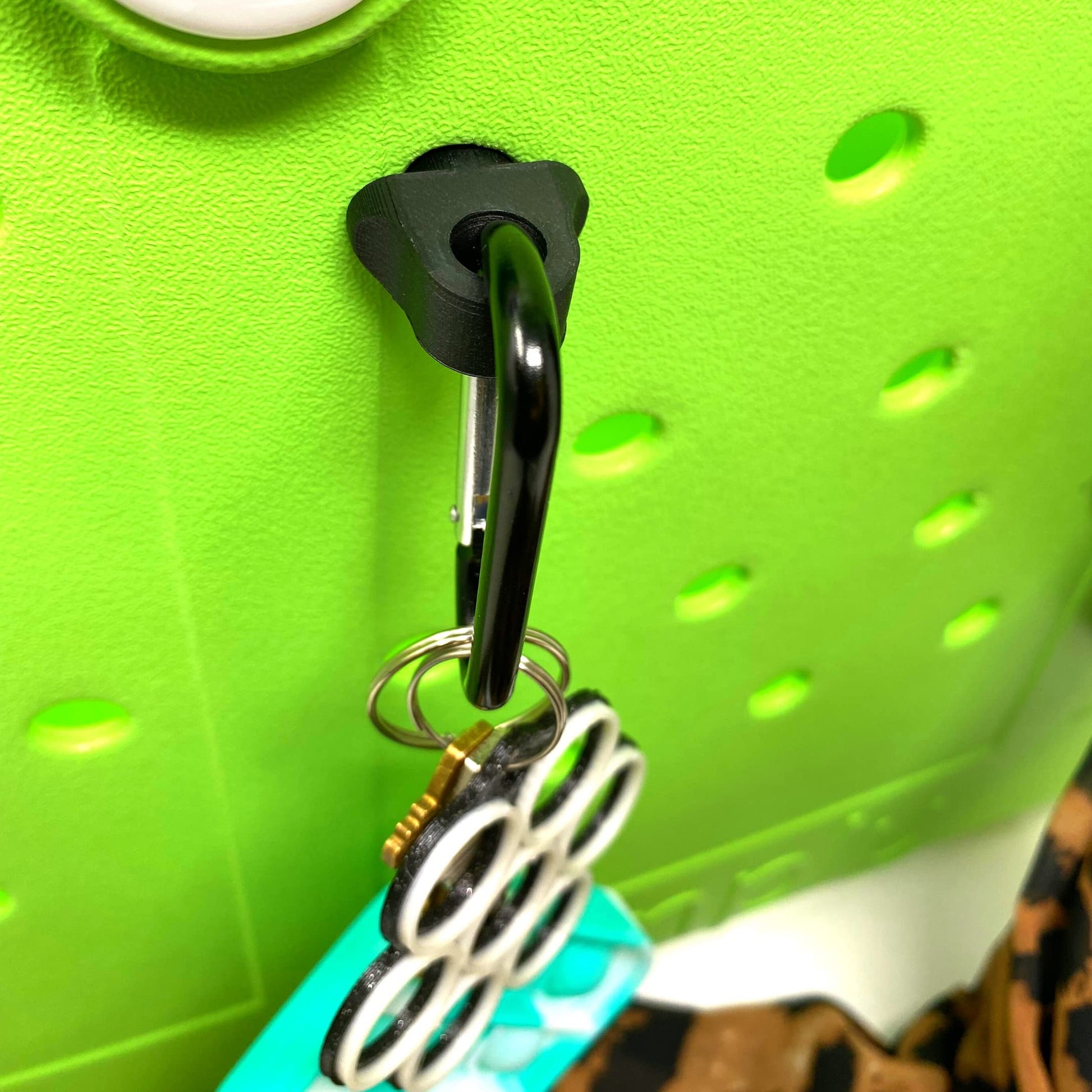 BOGLETS - Bogg Bag Carabiner Keys Holder Charm Accessory - Secure & Organize Your Keys or Other Valuables in Your Bogg Bag