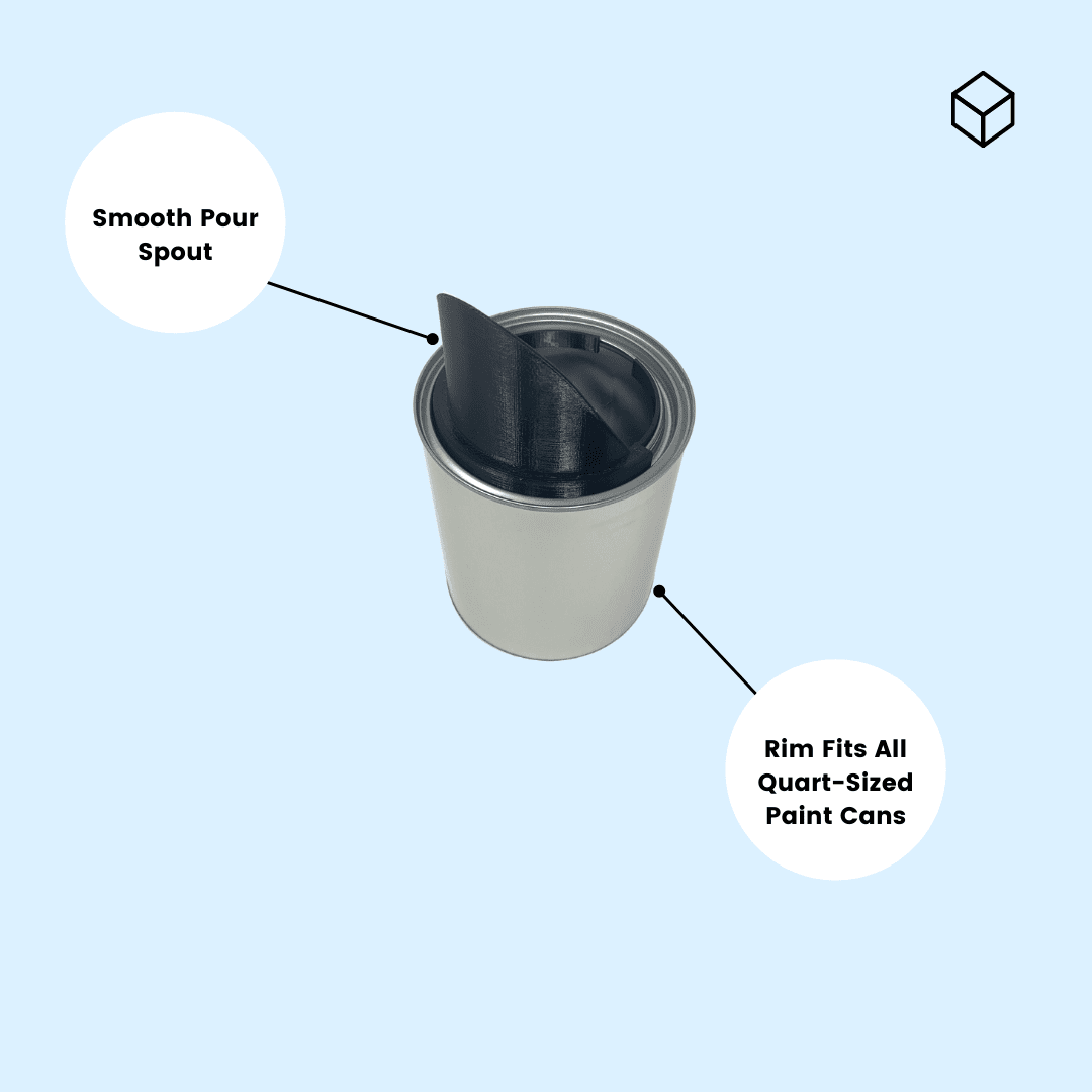 Quart Paint Can Pourer Fits QuartSized Paint Cans Chatelet