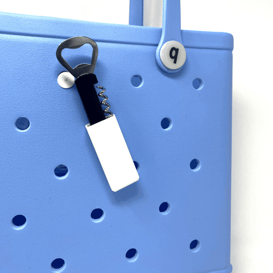 Bogg Bag Wine & Bottle Opener Charm Accessory - Comes with a Standard Wine/Bottle Opener - Multiple Color Options!